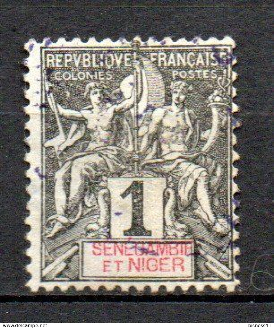 Col33 Colonie Sénégambie Et Niger N° 1 Oblitéré Cote : 2,00€ - Usados