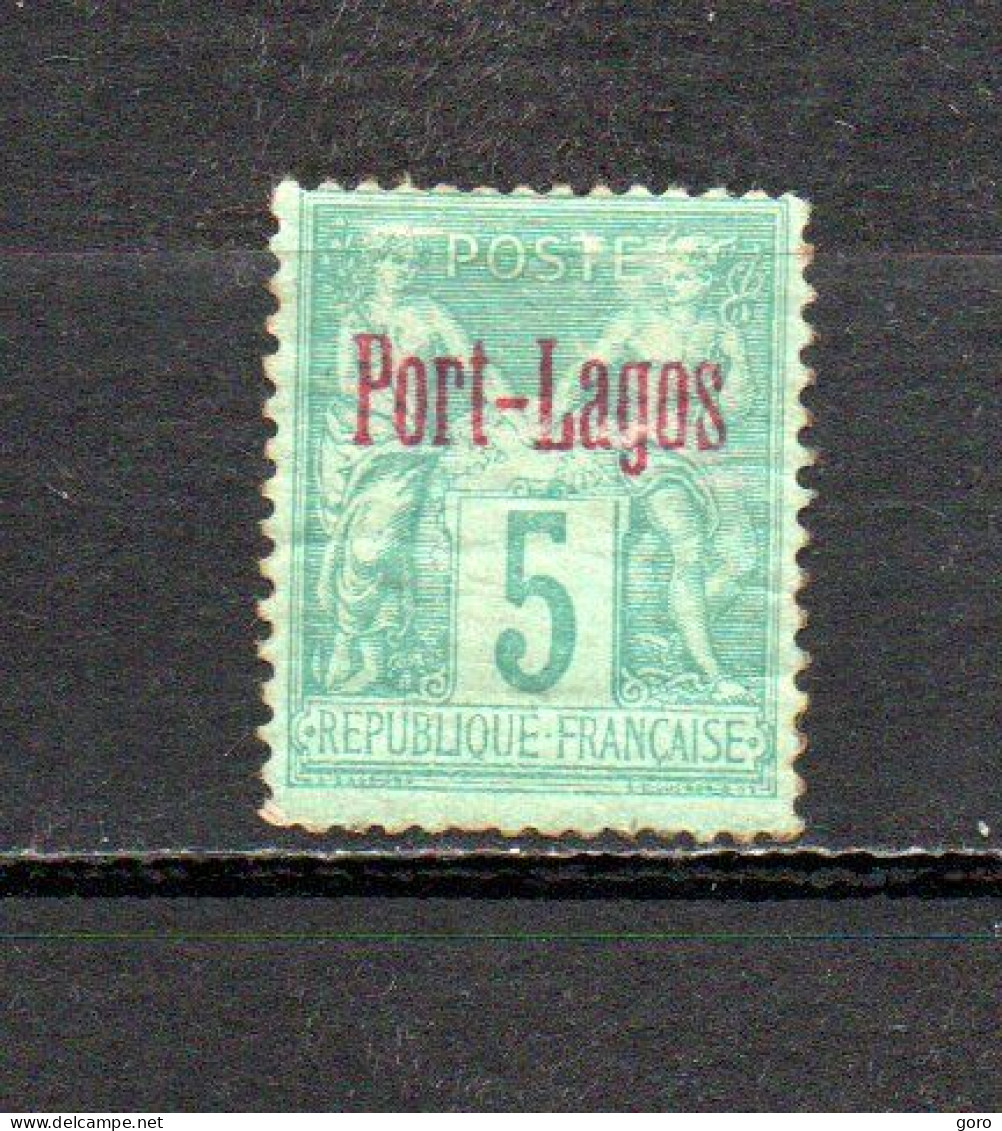 Port - Lagos    1893 .-   Y&T  Nº    1 - Oblitérés