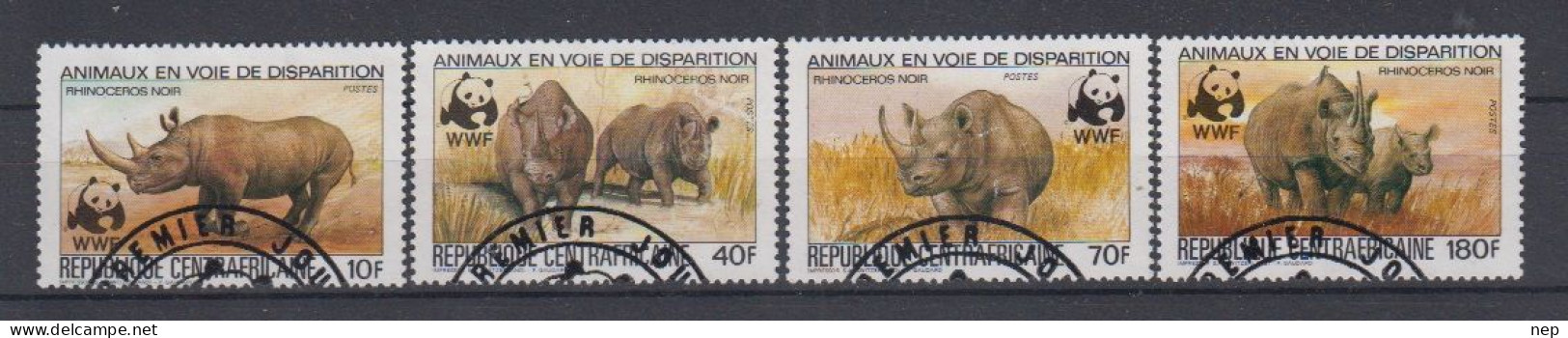 W.W.F. - 1983 (REP. CENTRAAL AFRIKA) - Nr 006 - Gest/Obl/Us - Gebruikt