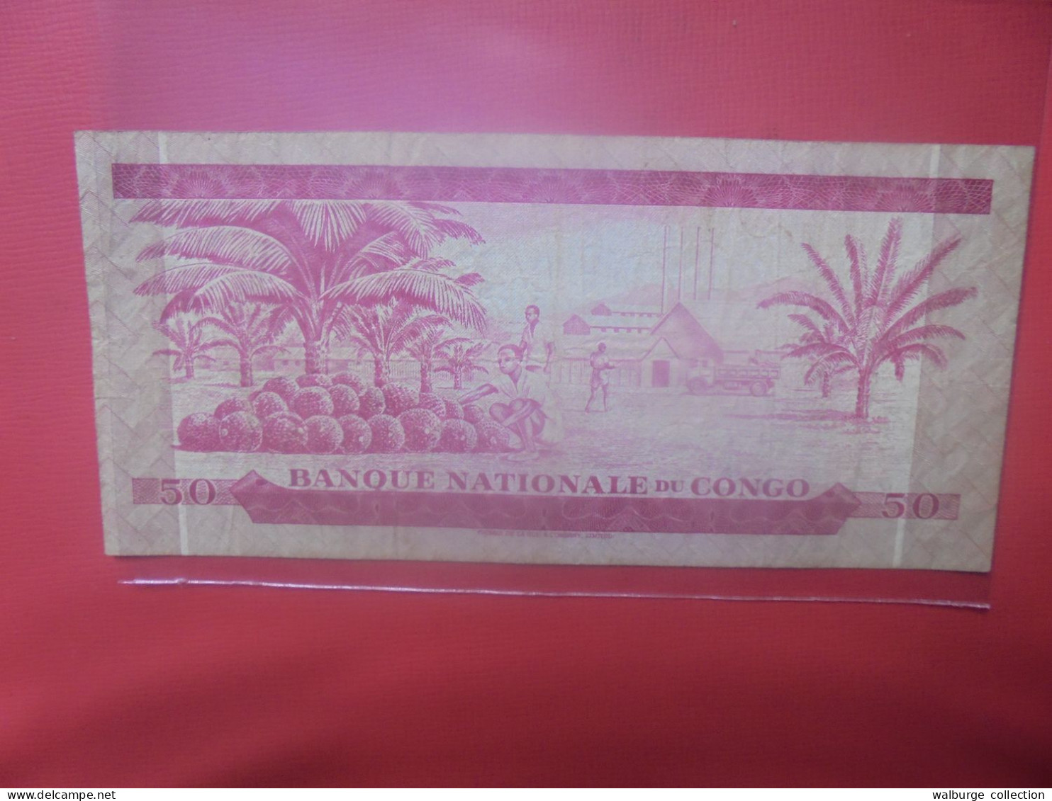 CONGO 50 MAKUTA 1967 Circuler (B.29) - Democratic Republic Of The Congo & Zaire