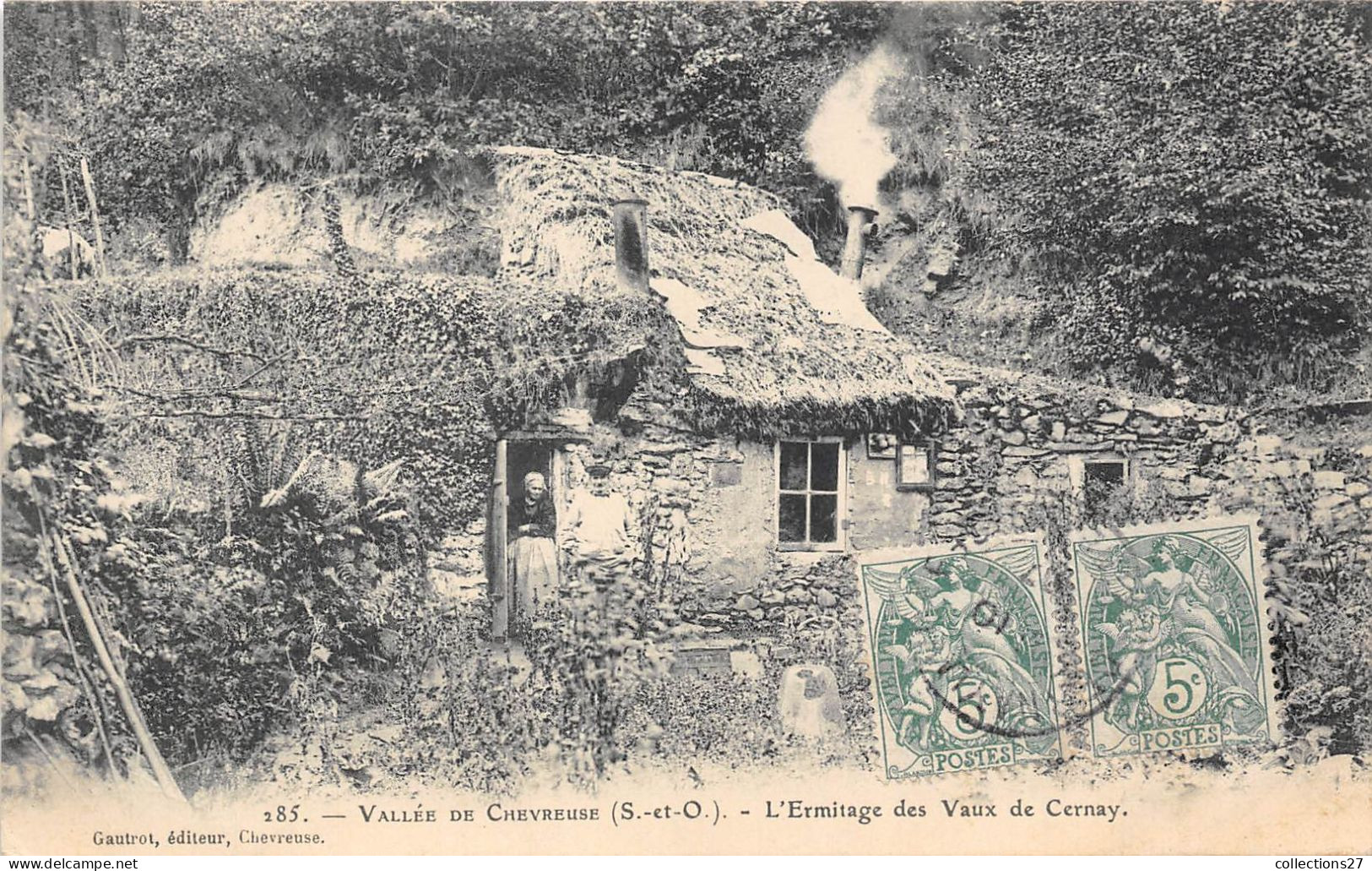 78-VAUX-DE-CERNAY- L'ERMITAGE DES VAUX DE CERNAY - VALLE DE CHEVREUSE - Vaux De Cernay