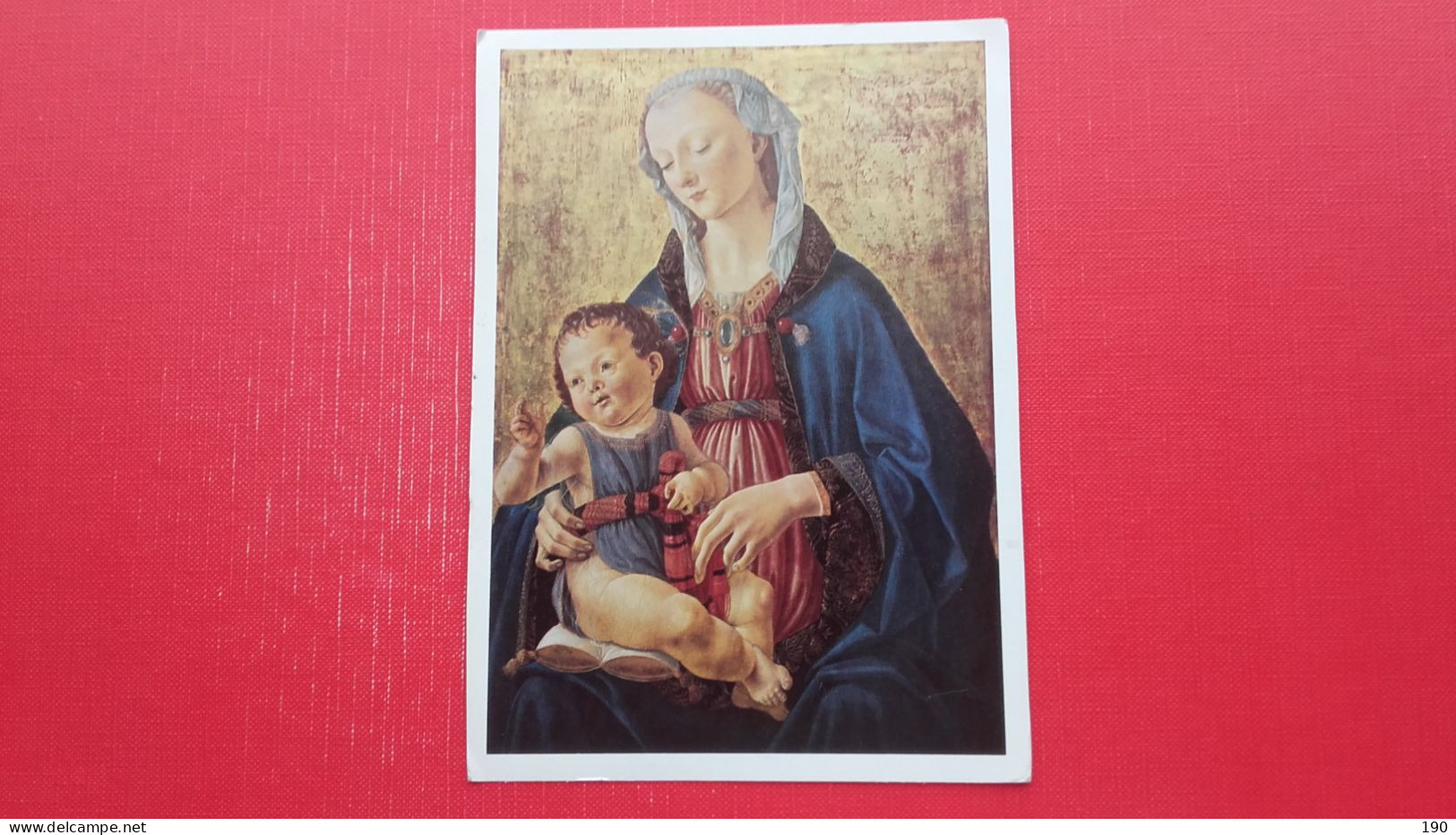 Madonna And Child.Domenico Ghirlando.Sent To Switzerland(Avarua) - Cookeilanden