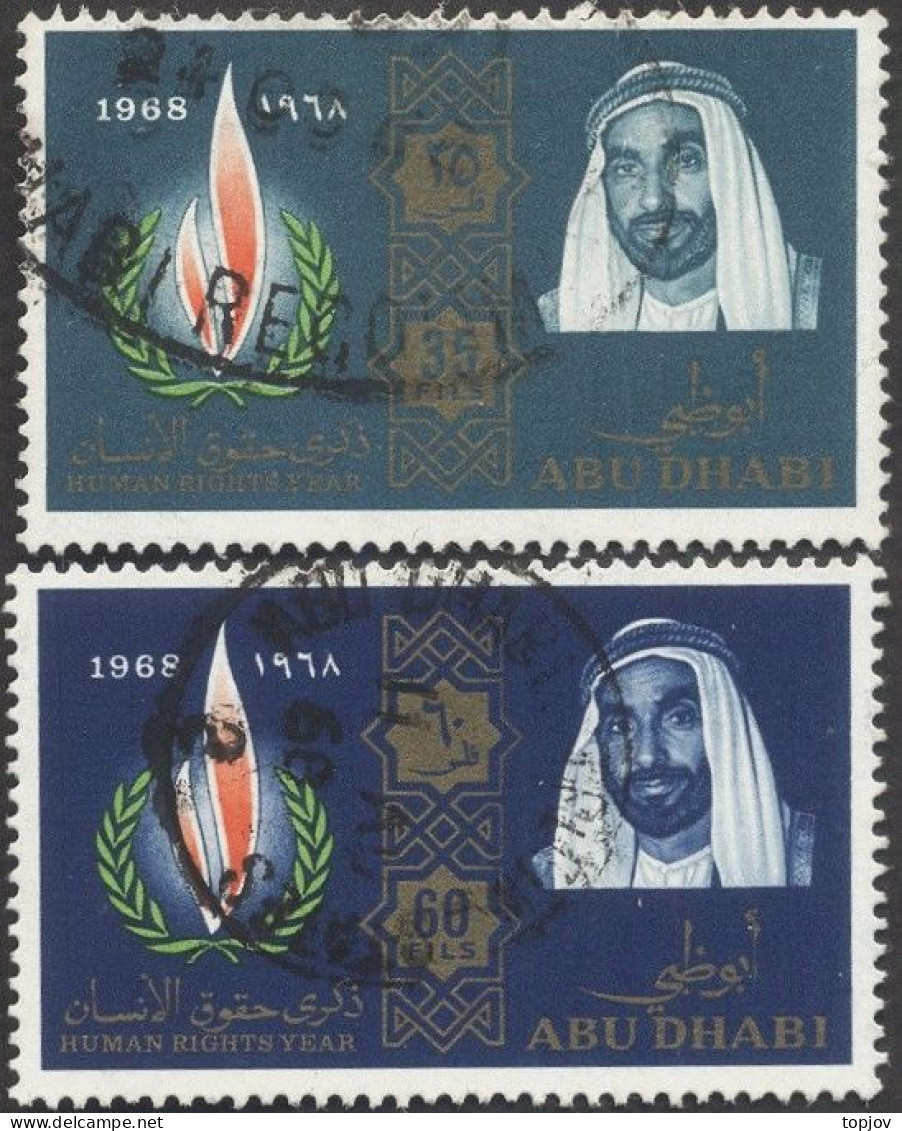 UAE ABU DHABI - HUMAN RIGHTS - O - 1968 - Abu Dhabi