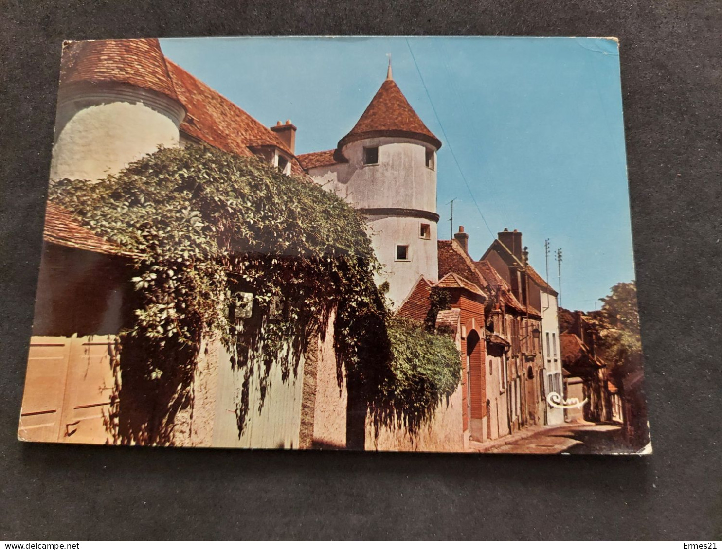Cartolina 1973 Montfort L'Amaury. Yvelines. Victor Hugo.  Condizioni Eccellenti. Viaggiata. - Ile-de-France