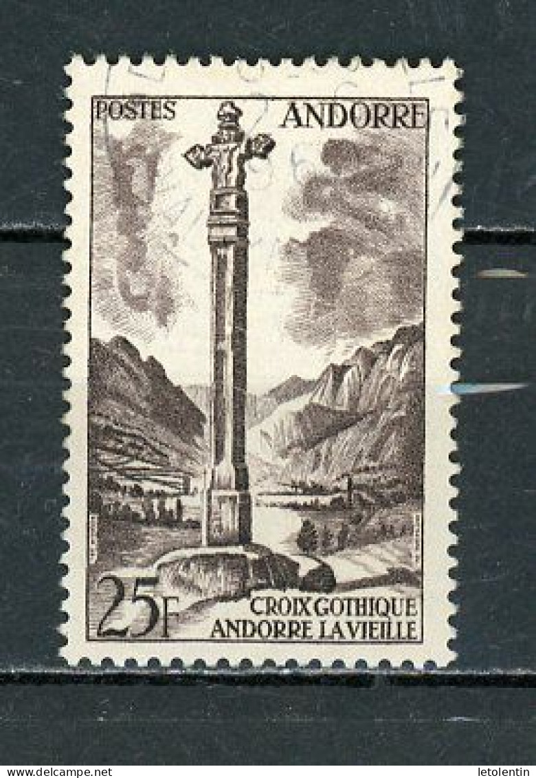 ANDORRE FR  -  PAYSAGES -  N° Yvert  149 Obli. - Used Stamps