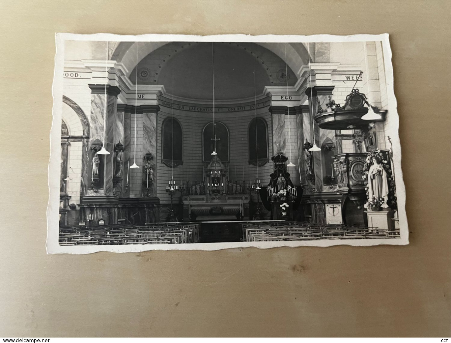 Lint  FOTOKAART  Binnenzicht Kerk - Lint