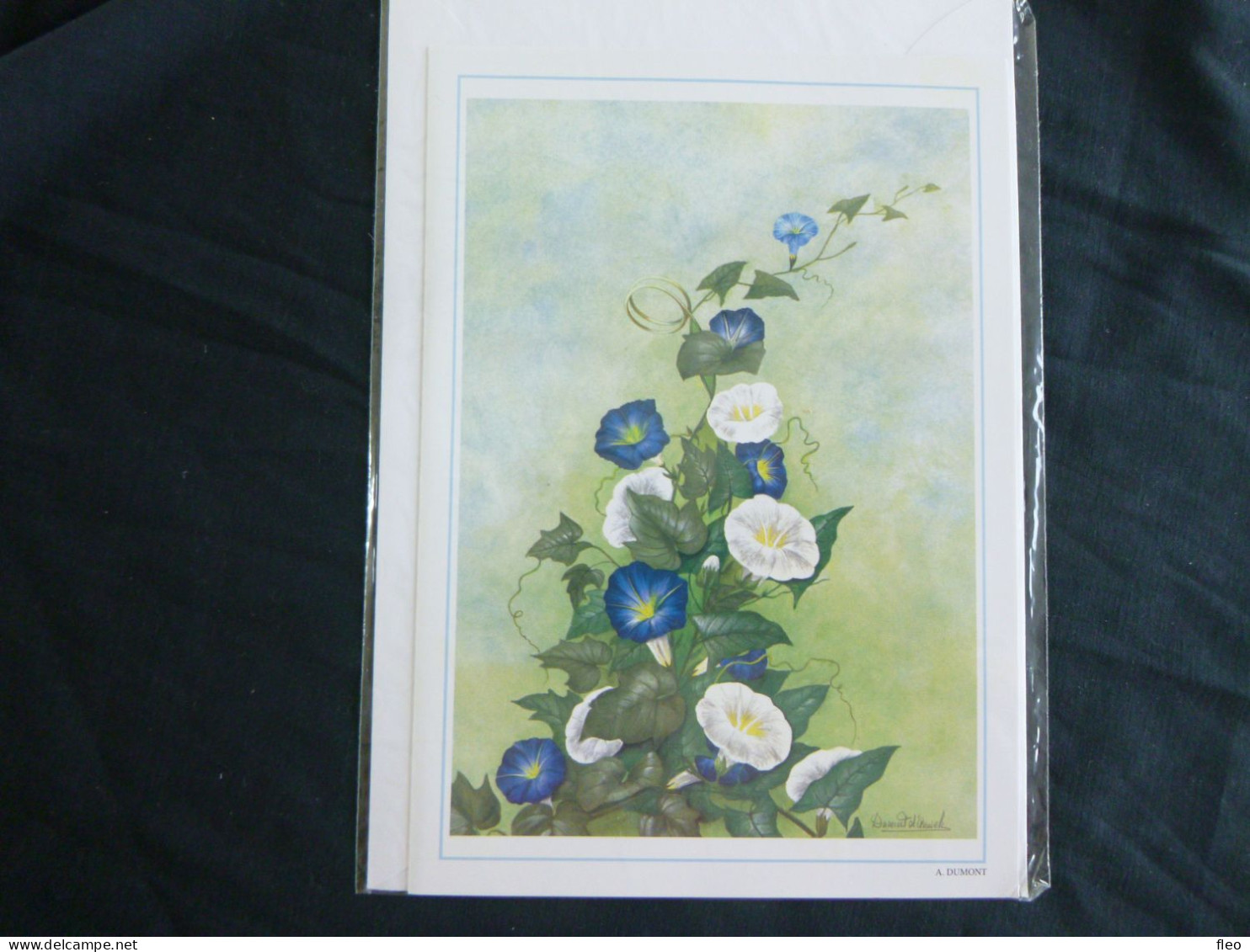 Postogram 93/068 : Together For Ever - A. Dumont - Flowers - Postogram
