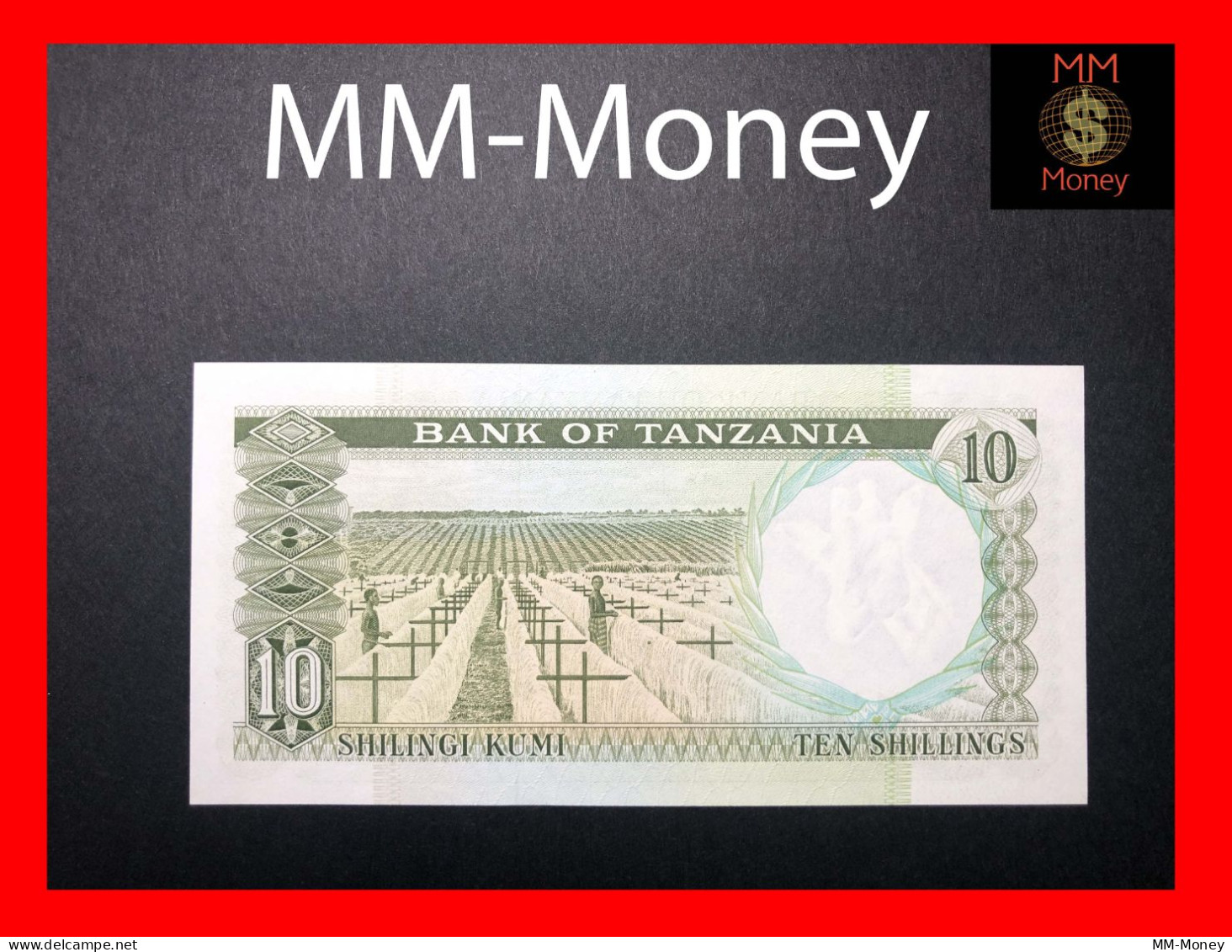 TANZANIA  10 Shilingi  1966   P. 2 E     UNC - Tanzania