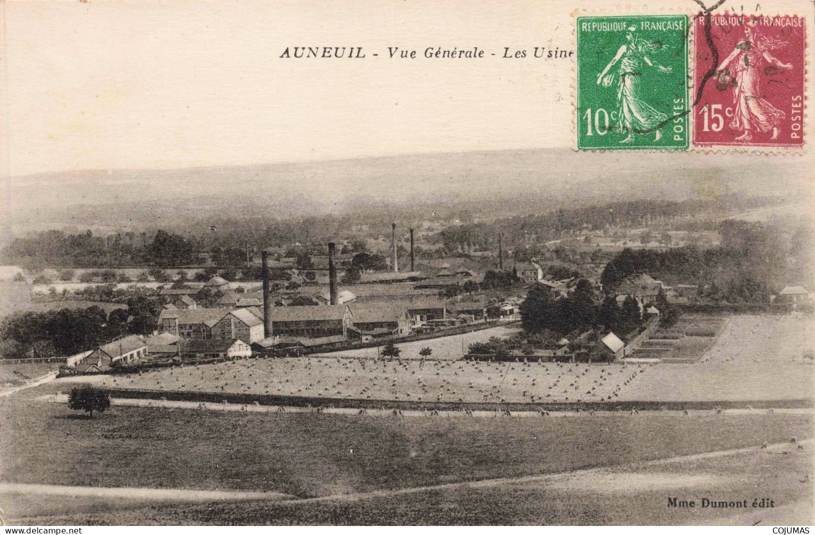 60 - AUNEUIL - S14229 - Vue Générale - Les Usines -L23 - Auneuil