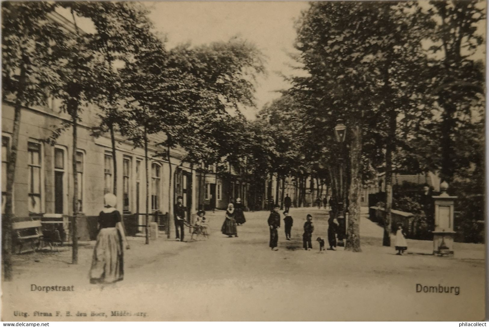 Domburg (Zld.) Dorpstraat 190? Topkaart - Domburg