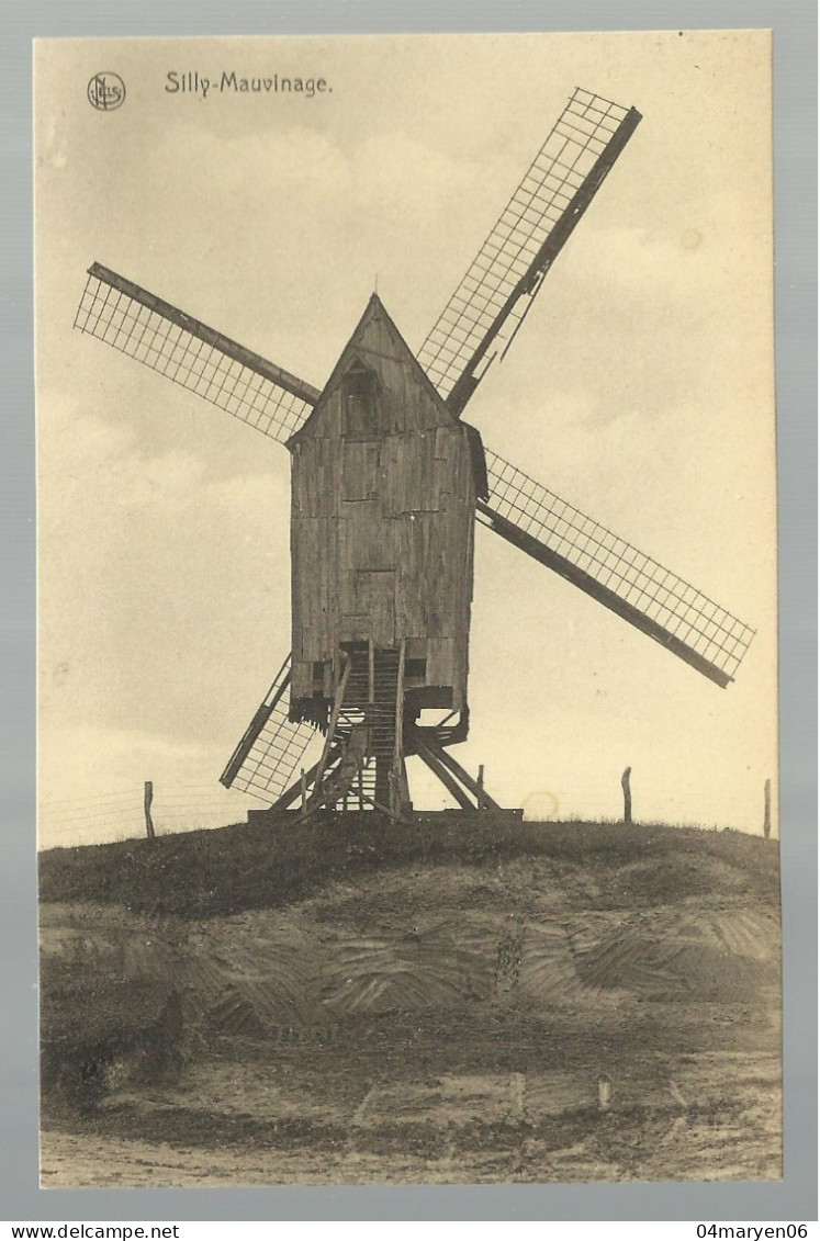 ***  SILLY - MAUVINAGE  ***  -  Molen / Moulin  -    Zie / Voir Scan's - Silly