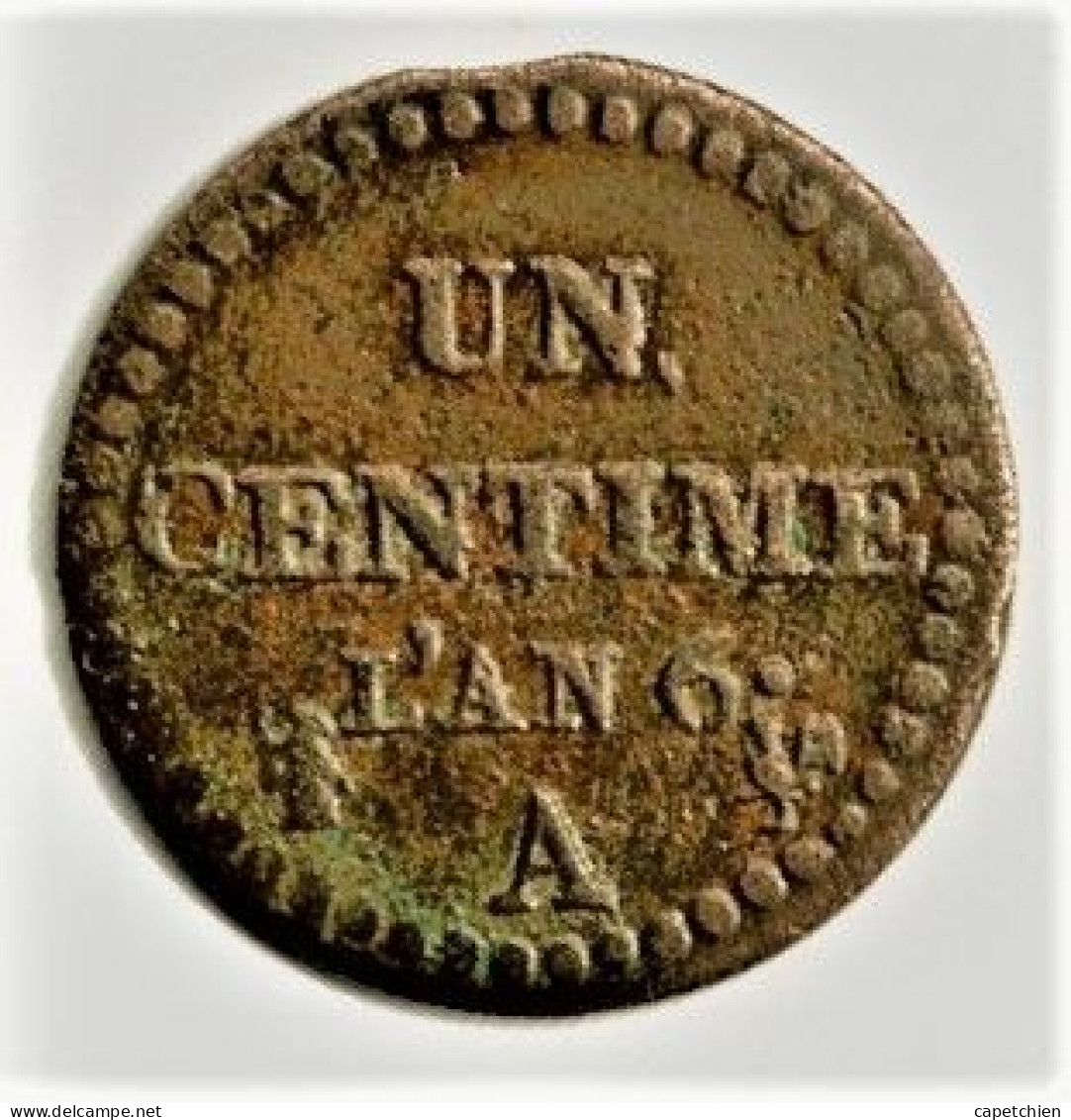 FRANCE / 1 CENTIME DUPRE / AN 6 - 1795-1799 Direttorio