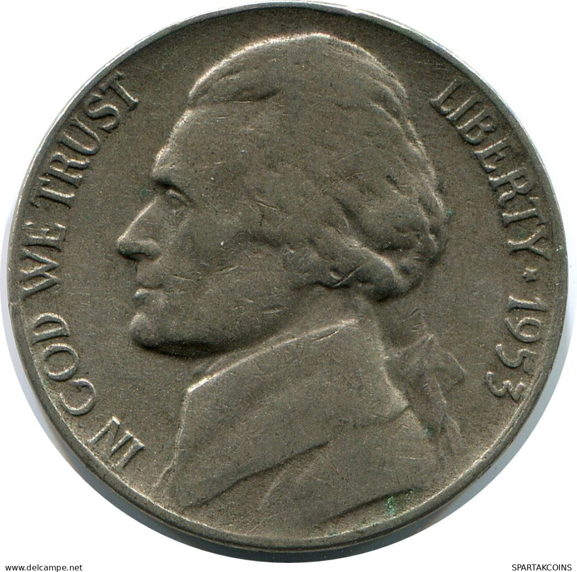 5 CENTS 1953 USA Münze #AZ262.D - E.Cents De 2, 3 & 20