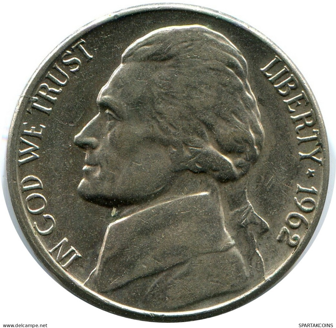 5 CENTS 1962 USA Münze #AZ259.D - E.Cents De 2, 3 & 20