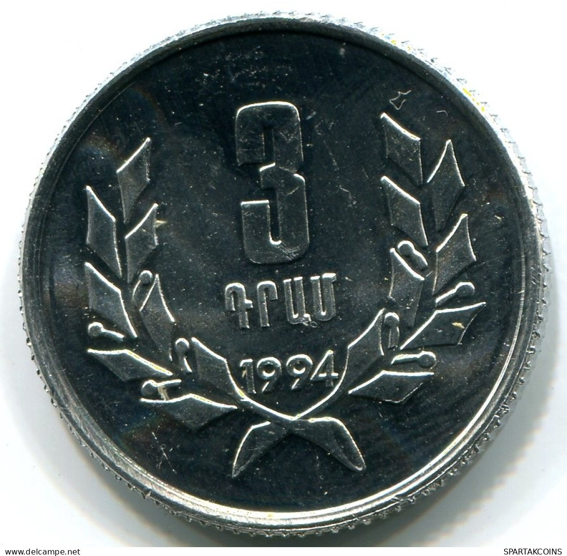 3 LUMA 1994 ARMENIEN ARMENIA Münze UNC #W10988.D - Armenië