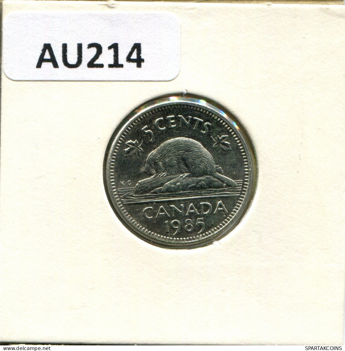 5 CENT 1985 KANADA CANADA Münze #AU214.D - Canada