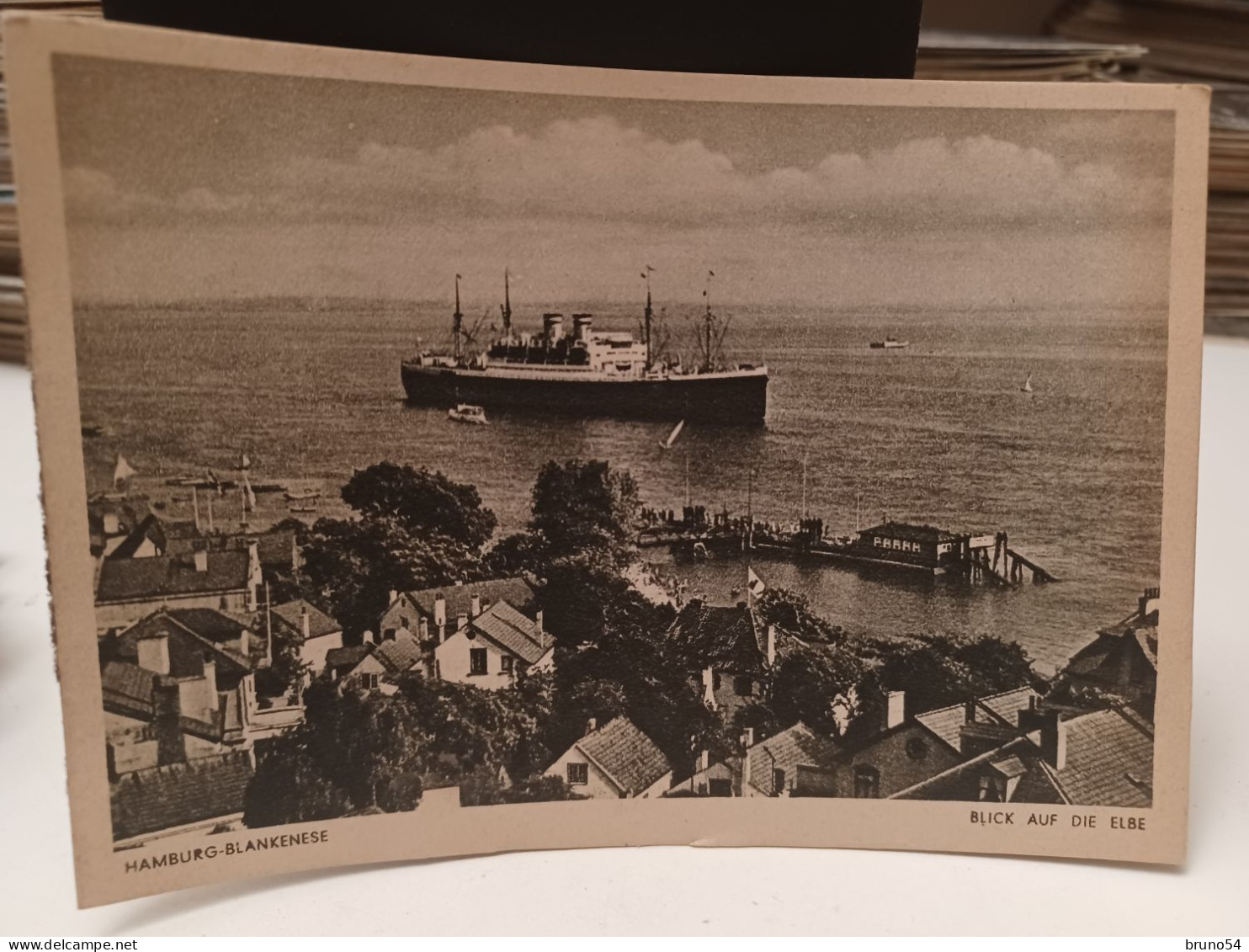 13 CPA Hamburg ,Blankenese ,  vor Hamburg 31/5/1945,banhof, "Oceana",Dockenhuden