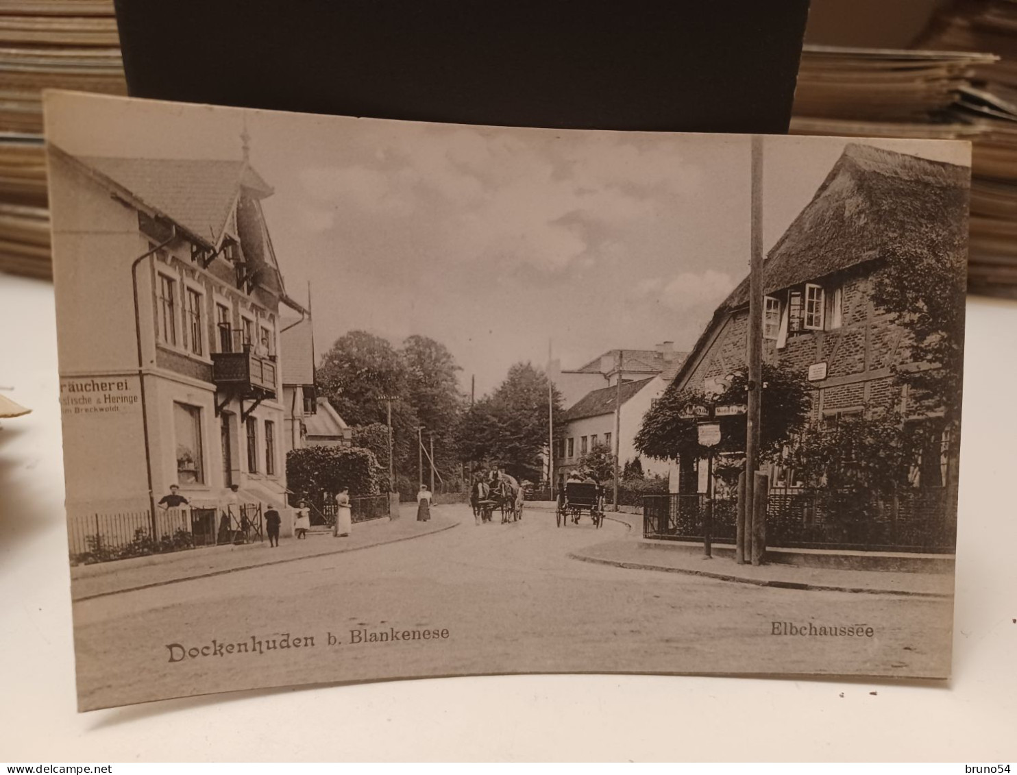 13 CPA Hamburg ,Blankenese ,  vor Hamburg 31/5/1945,banhof, "Oceana",Dockenhuden