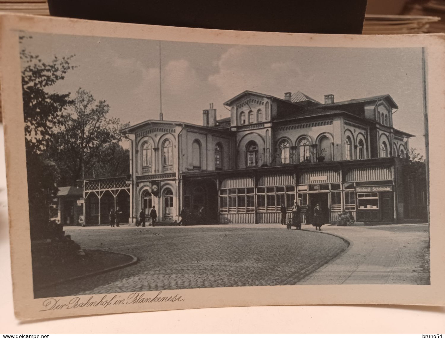 13 CPA Hamburg ,Blankenese ,  vor Hamburg 31/5/1945,banhof, "Oceana",Dockenhuden