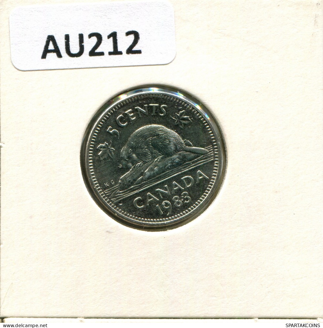 5 CENT 1983 KANADA CANADA Münze #AU212.D - Canada
