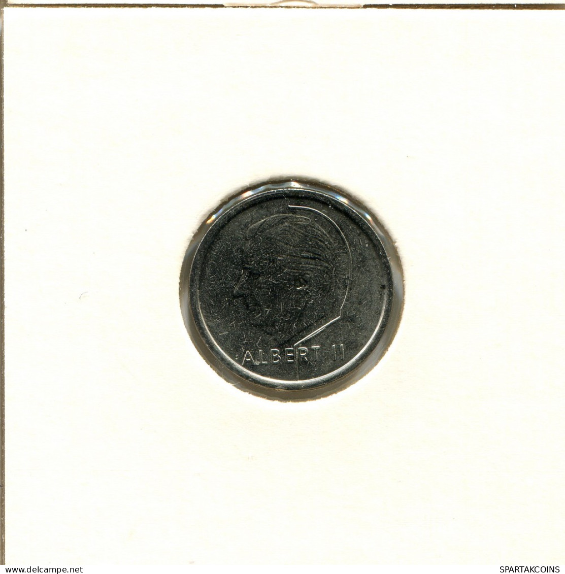 1 FRANC 1997 Französisch Text BELGIEN BELGIUM Münze #AU112.D - 1 Frank