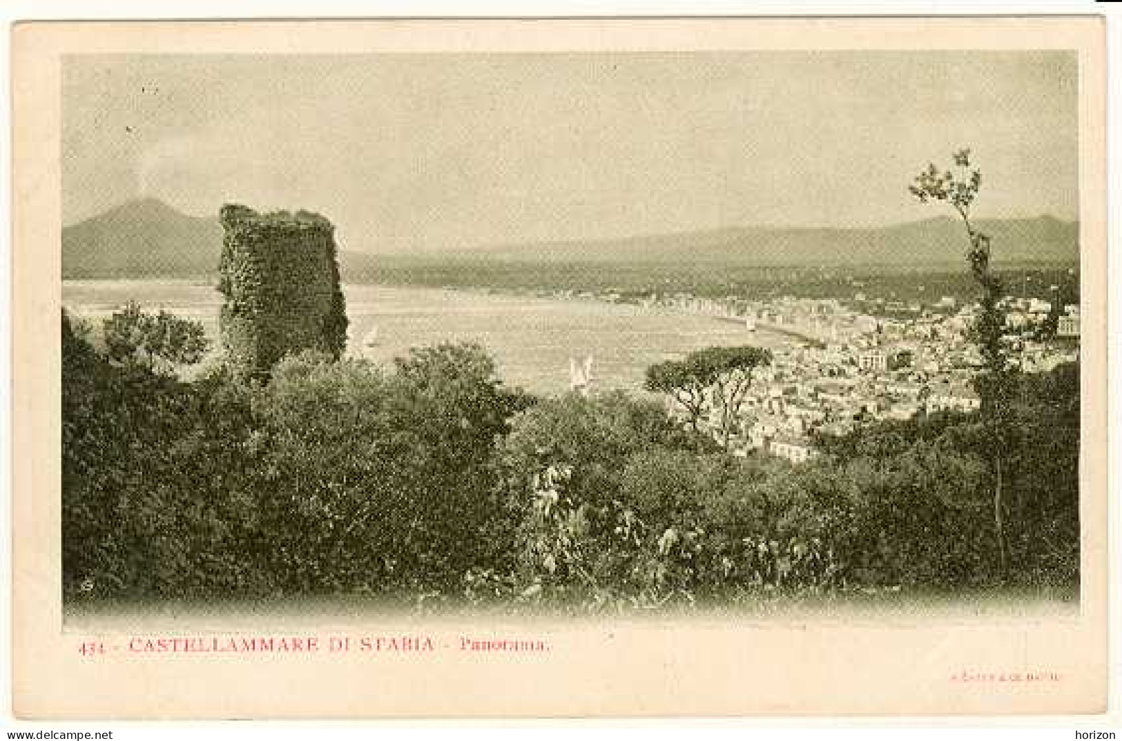 A.973  CASTELLAMMARE DI STABIA - Napoli - Panorama - Castellammare Di Stabia