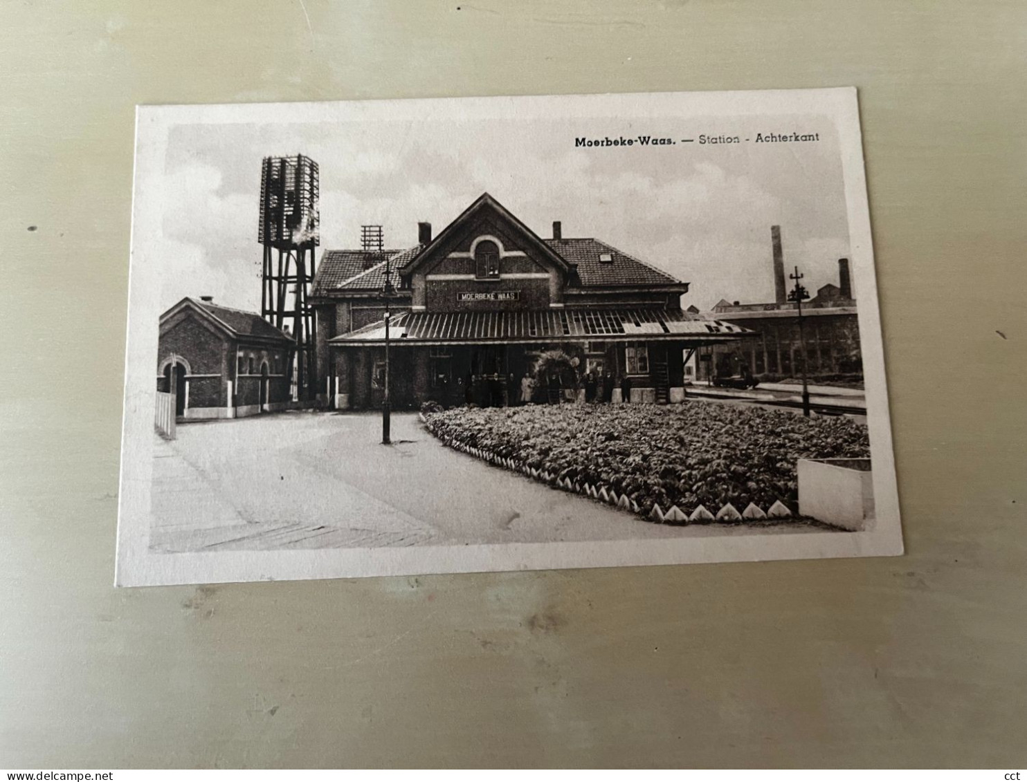 Moerbeke-Waas    Station - Achterkant - Moerbeke-Waas