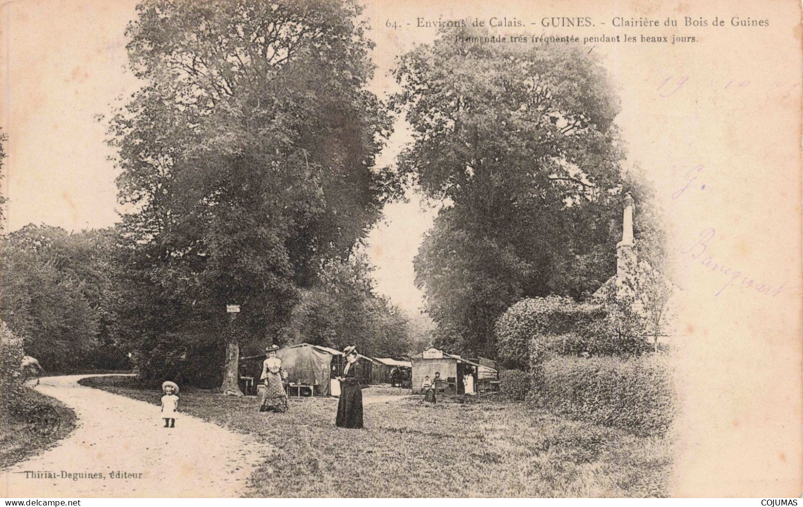 62 - GUINES - S14262 - Clairière Du Bois De Guines - Environs De Calais -L23 - Guines