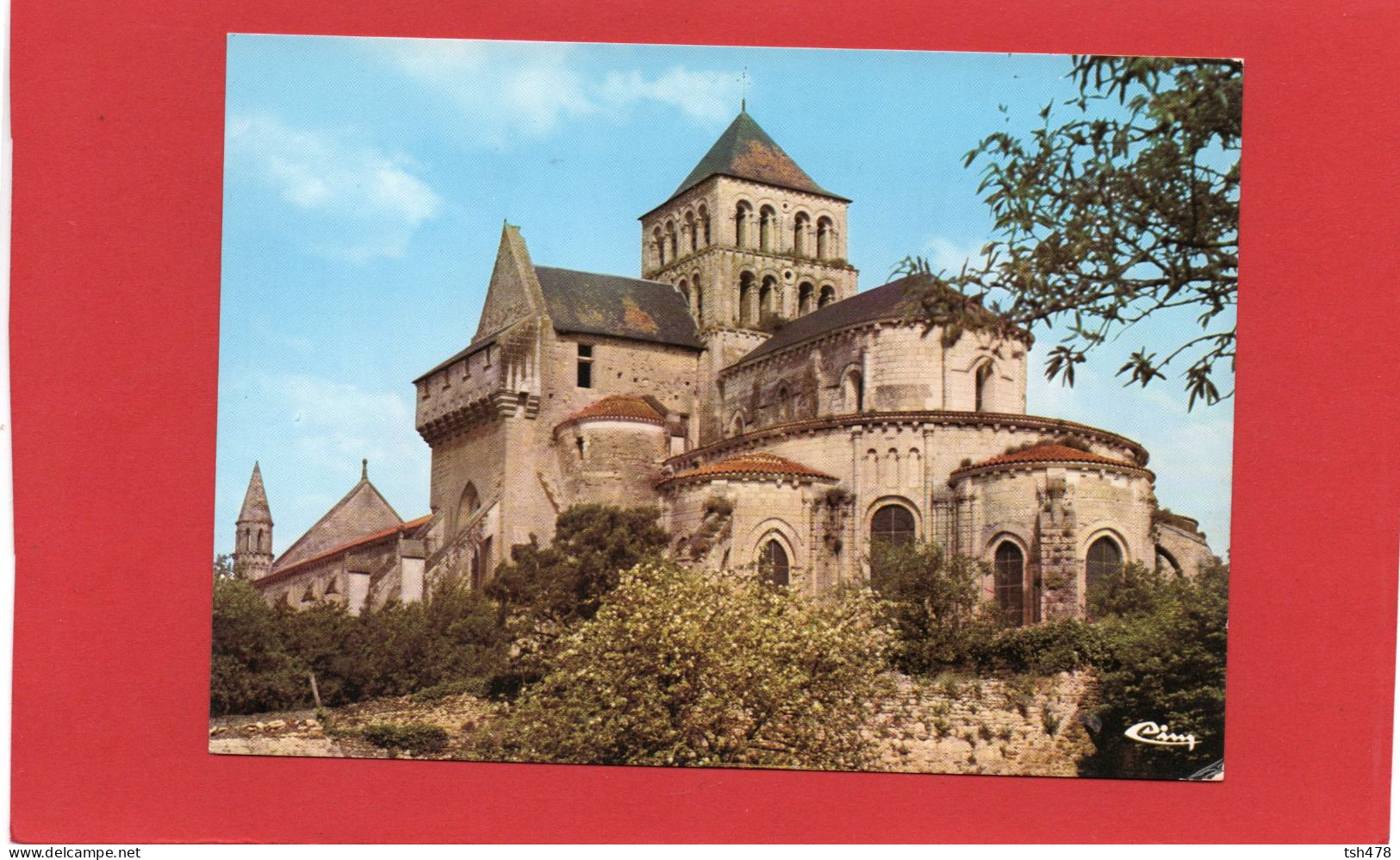 79----SAINT-JOUIN-DE-MARNES--Eglise Abbatiale XIè Et XIIè S.---L'Abside---voir 2 Scans - Saint Jouin De Marnes