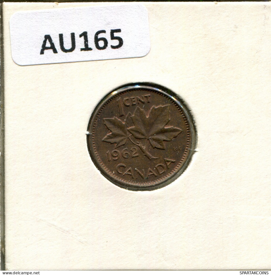 1 CENT 1962 CANADA Coin #AU165.U - Canada