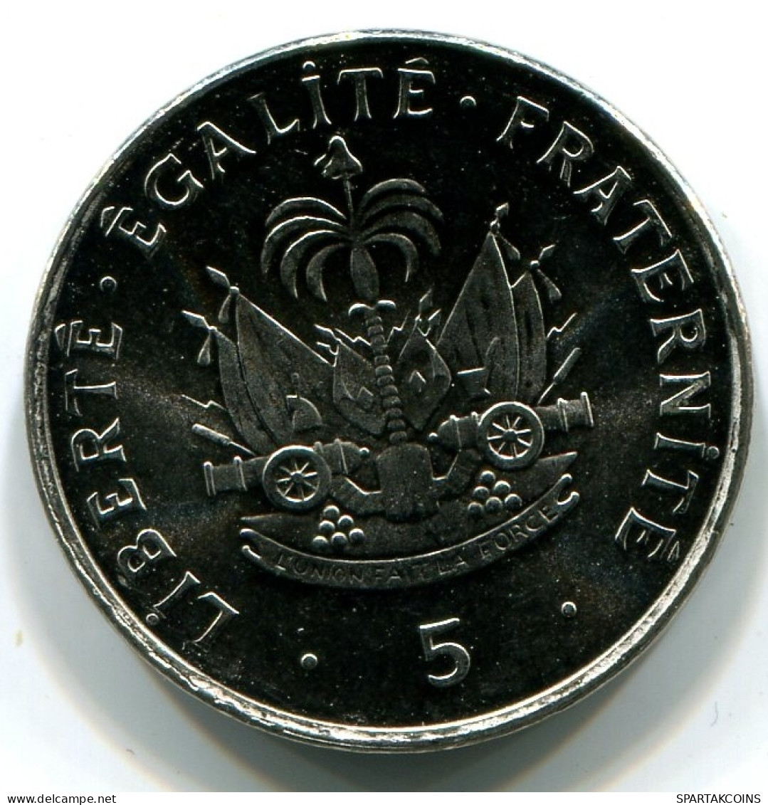 5 CENTIMES 1997 HAITI UNC Coin #W10818.U - Haití