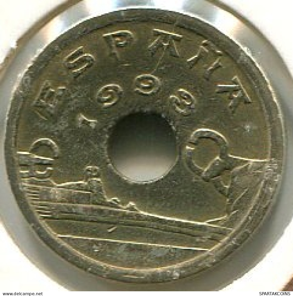 25 PESETAS 1993 SPAIN #W10635.2.U - 25 Pesetas