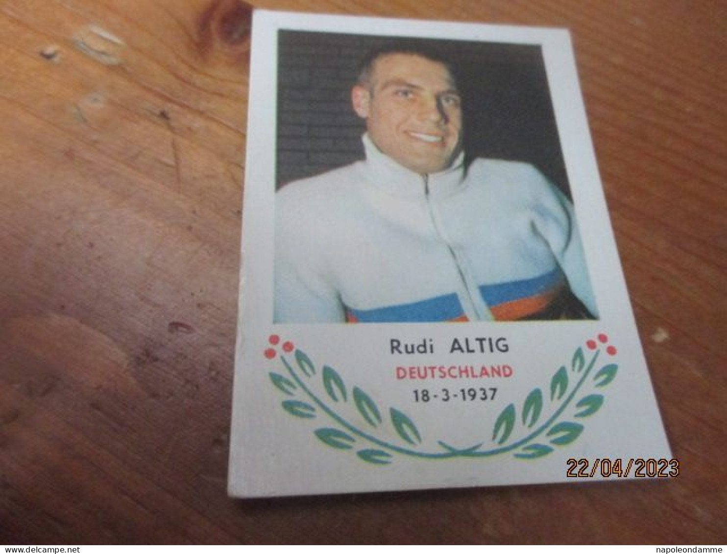 Wielrenner Chromo, Duitsland, Rudi Altig - Cyclisme