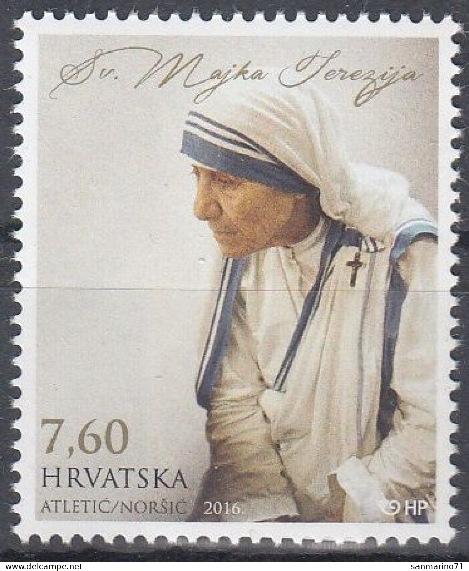 CROATIA 1250,unused - Madre Teresa