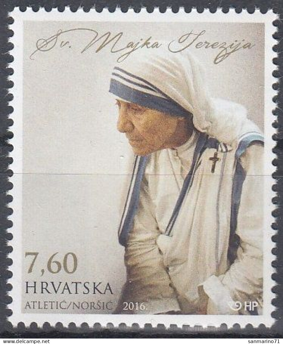 CROATIA 1250,unused - Mère Teresa