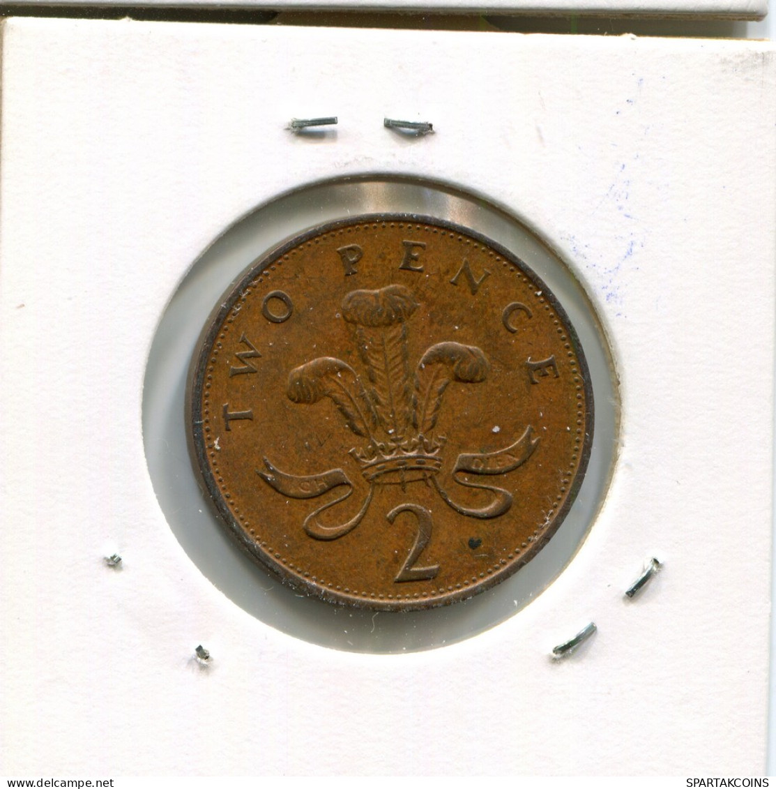 2 PENCE 1989 UK GBAN BRETAÑA GREAT BRITAIN Moneda #AN580.E - 2 Pence & 2 New Pence