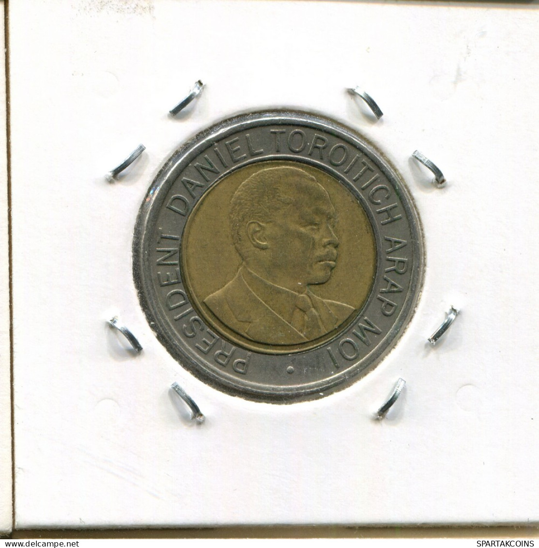 20 SHILLINGS 1998 KENYA BIMETALLIC Moneda #AS335.E - Kenya