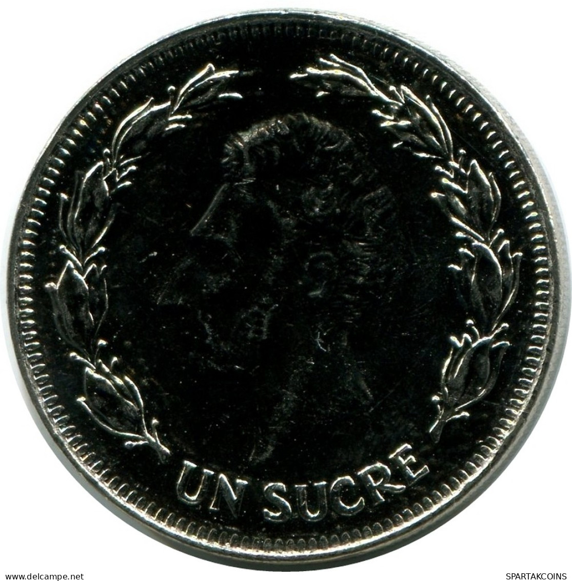 1 SUCRE 1986 ECUADOR UNC Moneda #M10237.E - Equateur