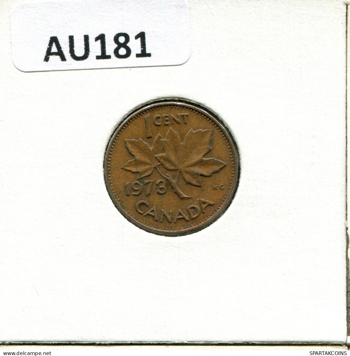 1 CENT 1973 CANADA Pièce #AU181.F - Canada