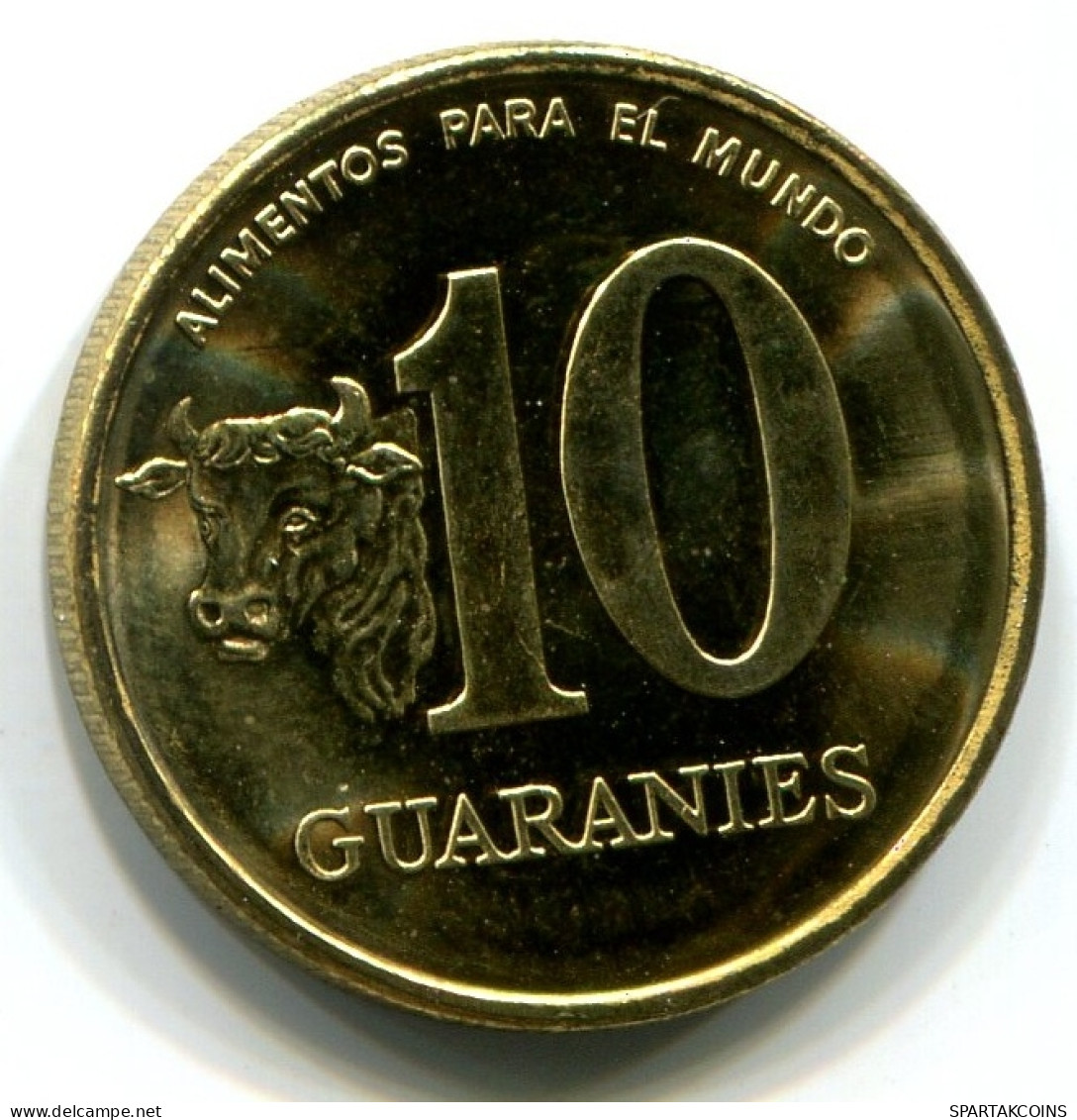 10 GUARANIES 1996 PARAGUAY UNC Pièce #W10900.F - Paraguay