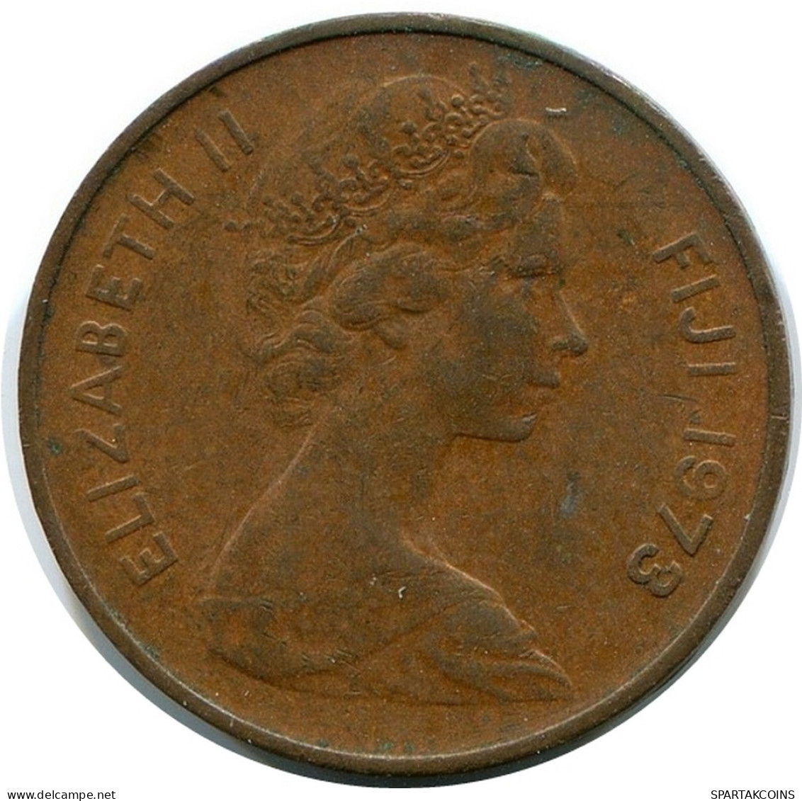 1 CENT 1973 FIDJI FIJI Pièce #BA153.F - Fiji