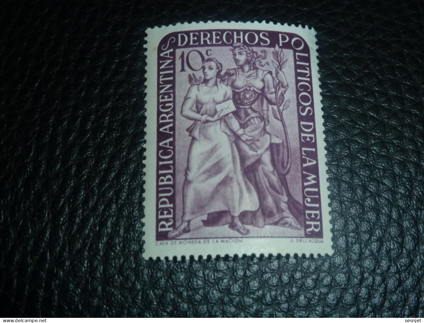 Argentina - Droits Politiques De La Femme - 10 Centavos - Yt 516 - Lilas - Neuf - Année 1952 - - Ongebruikt