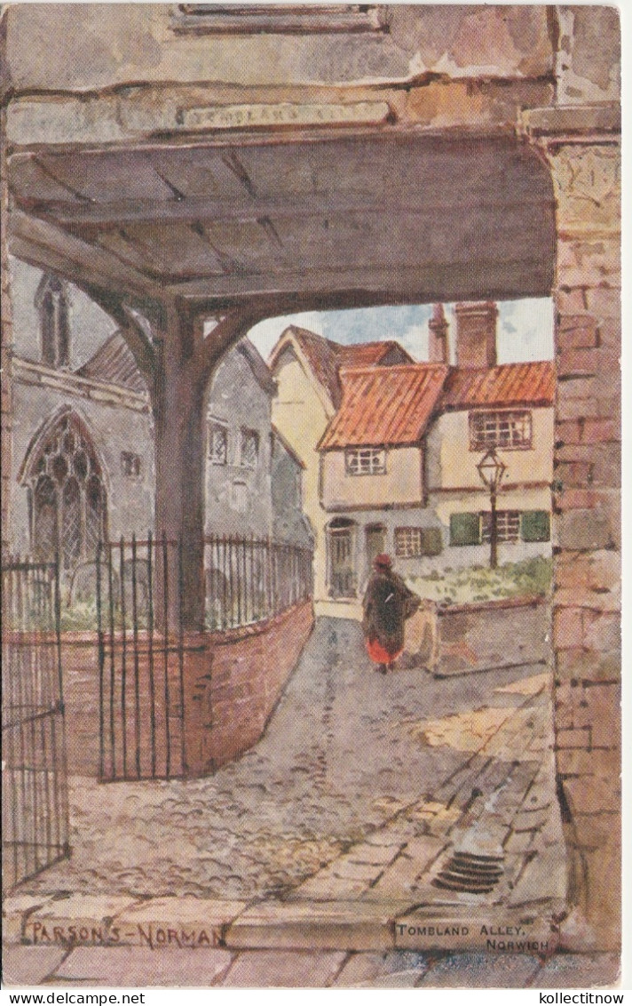 TOMBLAND ALLEY - NORWICH By PARSONS NORMAN - Norwich