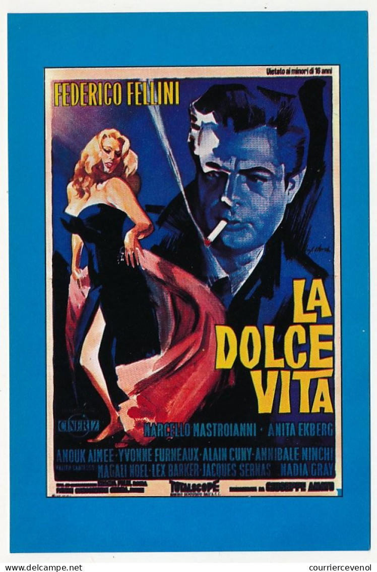 CPM - Reproduction D'affiche De Film - La Dolce Vita - Posters On Cards