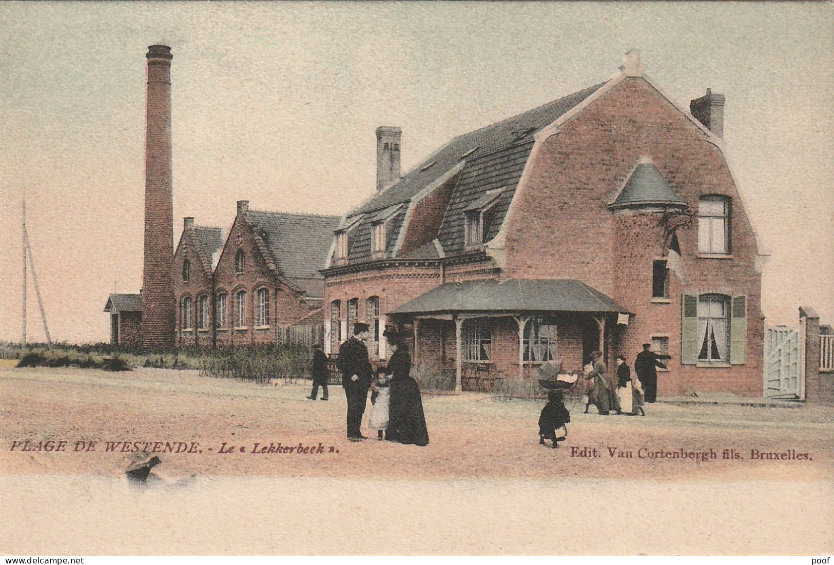 Westende : Plage Et "Le Lekkerbeek " - Westende