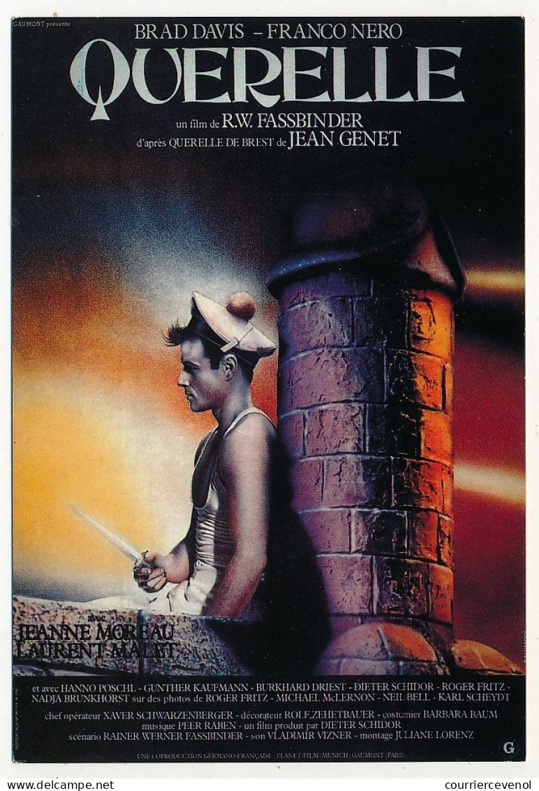 CPM - Reproduction D'affiche De Film - Querelle - Plakate Auf Karten