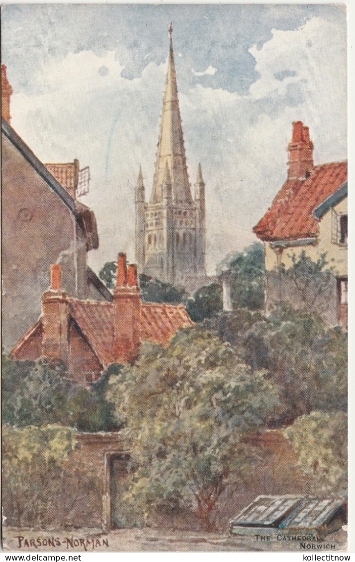THE CATHEDRAL - NORWICH - By PARSONS NORMAN - Norwich