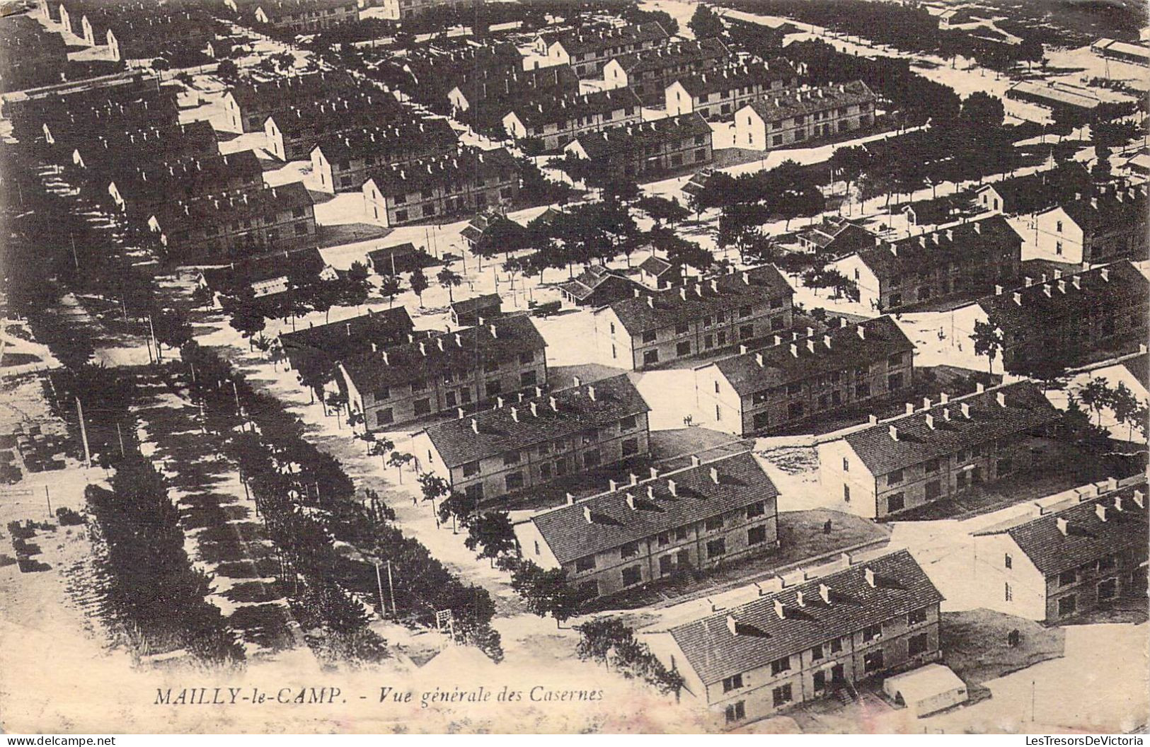 FRANCE - 10 - Mailly-le-Camp - Vue Générale Des Casernes - Carte Postale Ancienne - Mailly-le-Camp