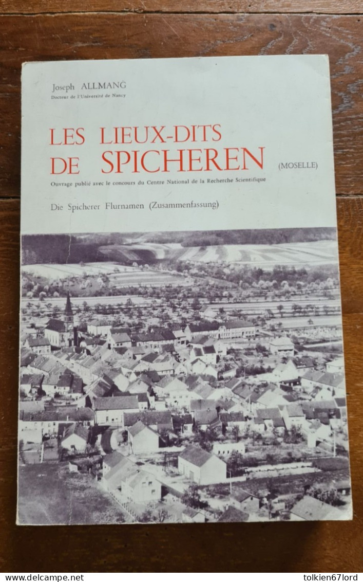 SPICHEREN 57 Moselle Joseph Allmang Université De Nancy CNRS - Alsace