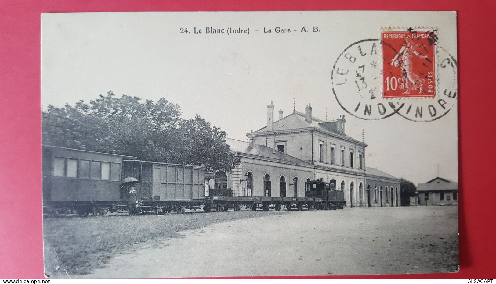 Le Blanc , La Gare Et Le Train - Le Blanc